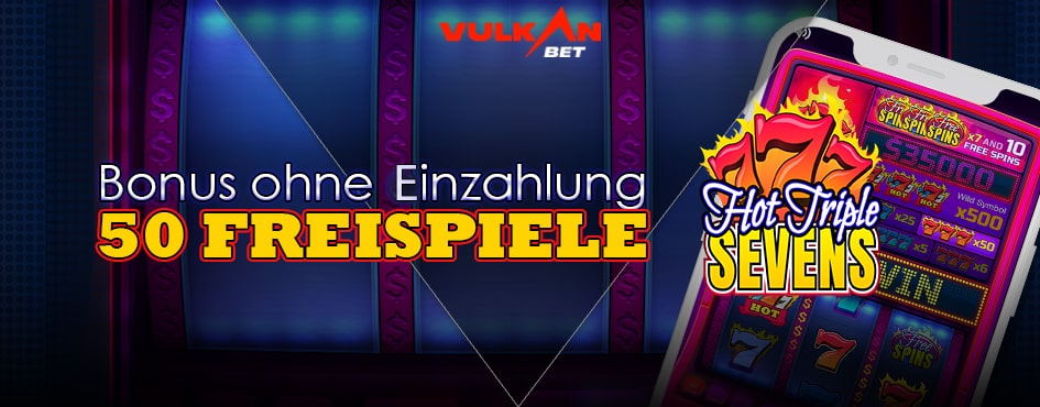 50 Freispiele ohne Einzahlung für neue Spieler auf VulkanBet